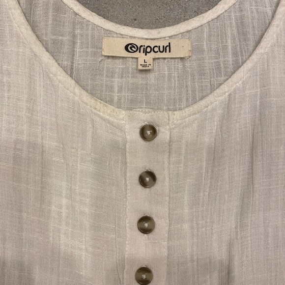 White Ripcurl tank top - Picture 2 of 3